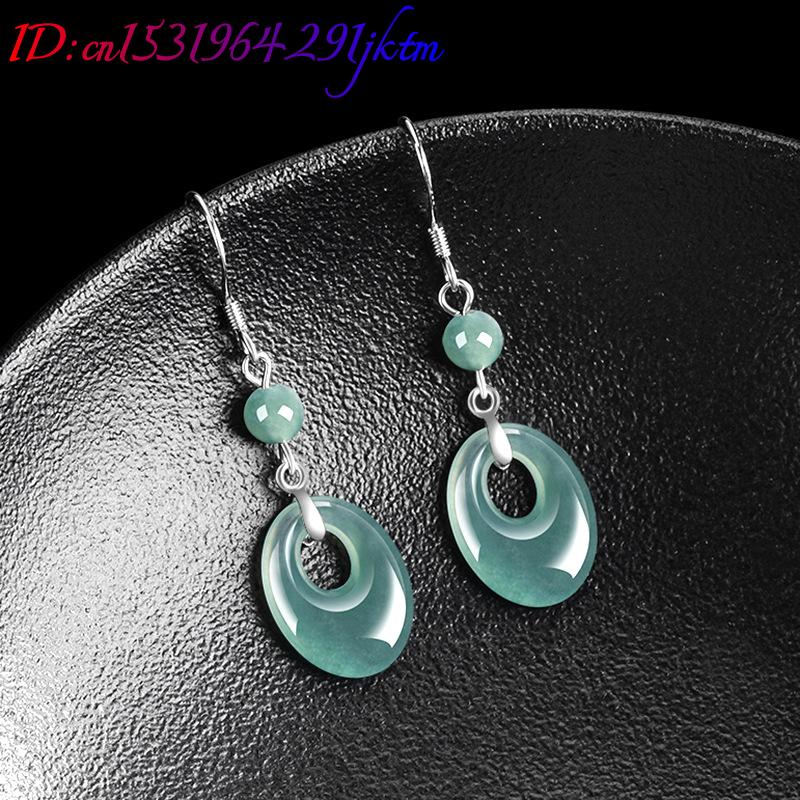 Myanmar Jadeite Ring Earrings  - Earrings review and price