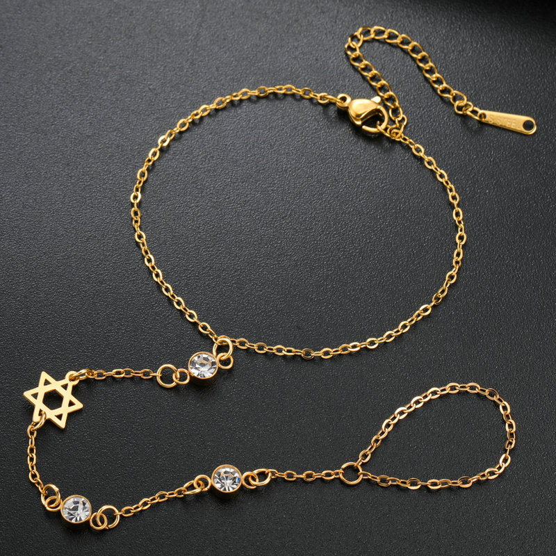 Jewish Star of David Hebrew Le - Bracelets review and price